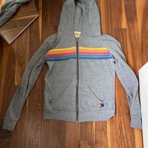 aviator nation zip up